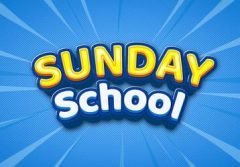 SUNDAY SCHOOL SIGN